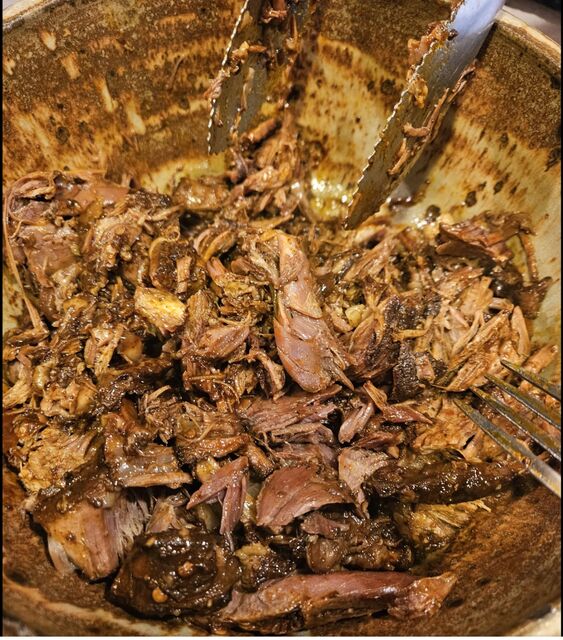 Shredded beef